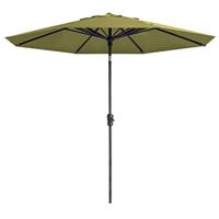 Madison parasol paros ll 300cm sage green - thumbnail