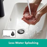 Wastafelmengkraan HansGrohe Vernis Blend 190 Eengreeps Zonder Afvoer Mat Zwart - thumbnail