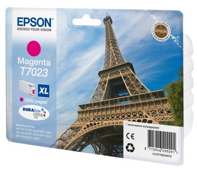 Epson Inktcartridge T7023, XL Origineel Magenta C13T70234010