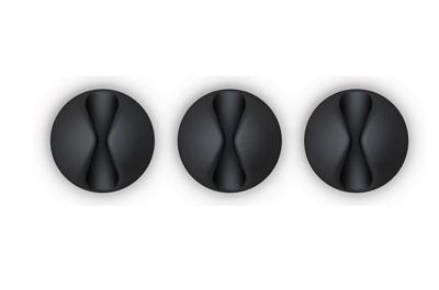 Bluelounge CableDrop kabelklem Zwart 6 stuk(s)