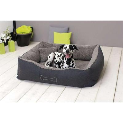 Sun Garden Luxe Hondenmand Lucky + Kussen 80x70x20cm Grijs Sun Garden Luxe Hondenmand Lucky + Kussen 80x70x20cm Grijs