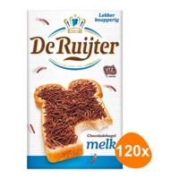 De Ruijter - Chocoladehagel melk - 120x 20g - thumbnail