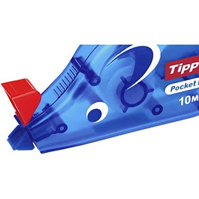 Tipp-Ex correctieroller Pocket Mouse, blister met 2 + 1 gratis Tipp-Ex correctieroller Pocket Mouse, blister met 2 + 1 gratis