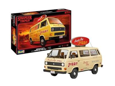 Revell 1/25 Stranger Things Argyle's VW T3 Surfer Boy Pizza V Revell 1/25 Stranger Things Argyle's VW T3 Surfer Boy Pizza V