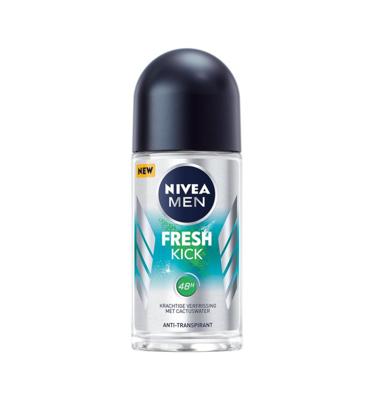 Nivea Men Fresh Kick Anti-Transpirant Roll-On Nivea Men Fresh Kick Anti-Transpirant Roll-On