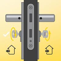 Veiligheidscilinder Yale YC2100 DB 35X35 NI 35 x 35 mm Blik - thumbnail