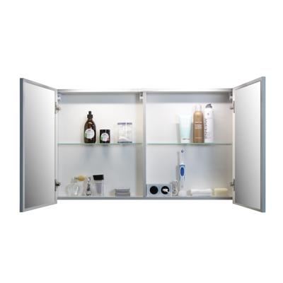 Spiegelkast BWS Salt 1 Deur 60x60 cm Incl. Planchetten Ice White