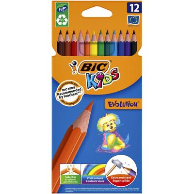 Kleurpotlood bickids evolution assorti | 12 stuks Kleurpotlood bickids evolution assorti | 12 stuks
