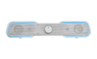 Mars Gaming MSBXW Wit, RGB Soundbar, Bluethooth 5.0 + Jack 3.5, DSP Sound 10W - thumbnail