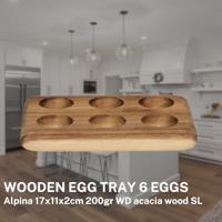 Alpina Houten eiertray voor 6 eieren - thumbnail