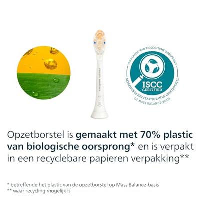 Opzetborstel Philips Wit 4 Stuks