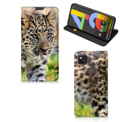 Google Pixel 4a | Hoesje maken | Baby Luipaard