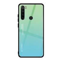 Voor Xiaomi Redmi Note 8 gradiënt kleur glas geval (groen) - thumbnail