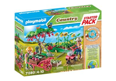 PLAYMOBIL 71380 Startpakket Moestuin - Landelijk - Met twee karakters en veel accessoires - Vanaf 4 jaar