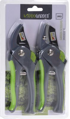 Pro Garden Tuinscharen Set 2 Stuks Snoeischaar en Heggenschaar 20cm