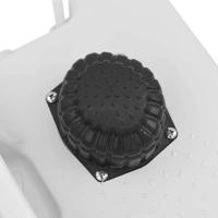 VidaXL Camping wasstandaard grijs 50,5 x 33 x 103 cm - thumbnail