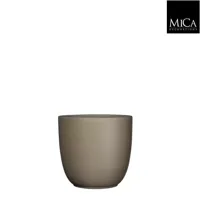 Mica Decorations tusca pot taupe 16x17cm - thumbnail