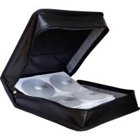 MediaRange CD-tas 200 CDs/DVDs/Blu-rays Kunstleer Zwart 1 stuk(s) (b x h x d) 31.4 x 11.8 x 31.2 cm BOX93 - thumbnail