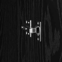 Hoge kast Zwart Eiken 31.5 x 32 x 122.5 cm - thumbnail