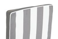 Stoelkussen DKD Home Decor Grijs Wit (42 x 4 x 115 cm) - thumbnail