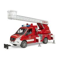 bruder MB Sprinter brandweerwagen met licht en geluid modelvoertuig - thumbnail