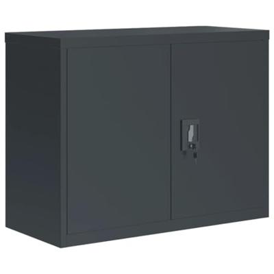Archiefkast 90x40x70 cm staal antracietkleurig Archiefkast 90x40x70 cm staal antracietkleurig