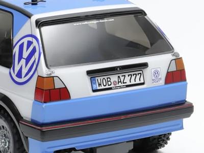 Tamiya 1:10 RC auto Elektro Rallywagen 1:10 RC Volkswagen Golf MK2GTI 16VRally Brushed 4WD Bouwpakket MF-01X