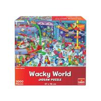 Goliath Wacky World Puzzel Outerspace 1000 Stukjes - thumbnail
