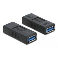 Delock USB 2.0 Adapter [1x USB 3.0 bus A - 1x USB 3.0 bus A] 66641 - thumbnail