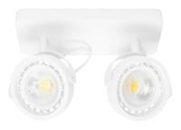 Zuiver Plafondlamp 'Dice' 2-lamps, kleur Wit - thumbnail