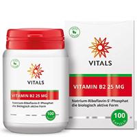 Vitals Vitamine B2 25mg Capsules - thumbnail