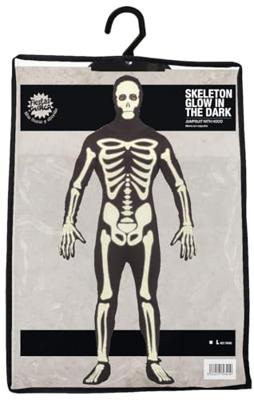 Glow In The Dark Morphsuit Skelet