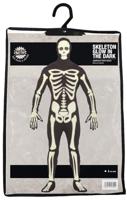 Glow In The Dark Morphsuit Skelet - thumbnail