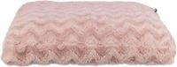 Trixie hondenkussen loki gerecycled hoekig roze - thumbnail