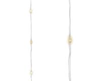 Micro twinkle LED 6m - 120 LED lampjes zilver/winterwit Kerstverlichting Decoris - Decoris - thumbnail