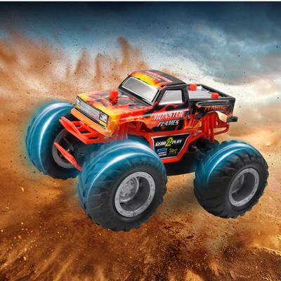 Gear2Play rc bestuurbare auto monster flames Gear2Play rc bestuurbare auto monster flames