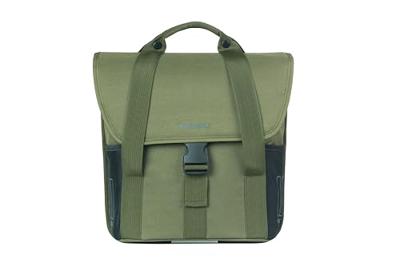 Basil Enkele fietstas go 16 liter 15 x 29 x 34 cm - donkergroen Basil Enkele fietstas go 16 liter 15 x 29 x 34 cm - donkergroen