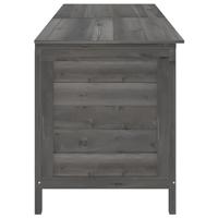 Tuinbox 198,5x50x56,5 cm massief vurenhout antracietkleurig - thumbnail