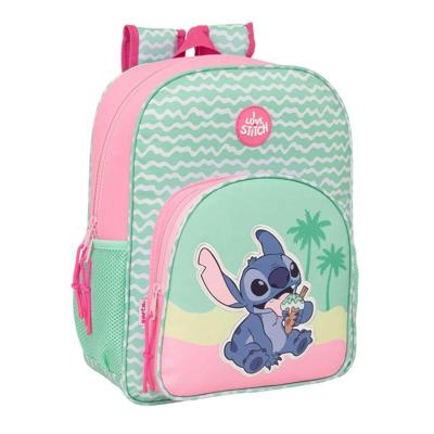 Schoolrugzak Lilo & Stitch Ice cream Roze 32 x 38 x 12 cm