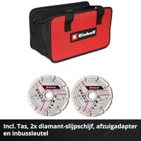 Einhell Professional Power X-Change TP-MA 36/30 Li BL - Solo 4350800 Accu-muurgroeffrees 125 mm Zonder accu, Zonder lader, Incl. tas, Incl. doorslijpschijf, - thumbnail