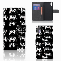 Apple iPhone Xs Max | Telefoonhoesje | Met pasjeshouder | Koetjes - thumbnail