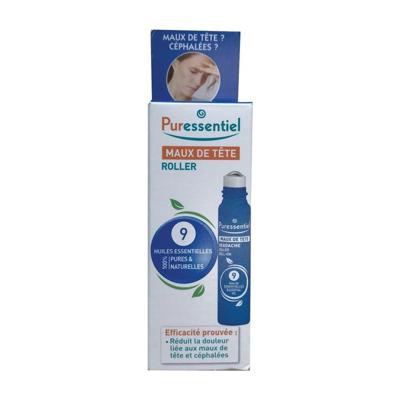 Puressentiel Roller Hoofdpijn 9 Ess Olie 5ml