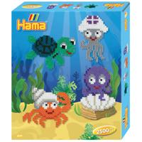 Hama midi strijkkralenset - onderwaterwereld, 2500st. - thumbnail