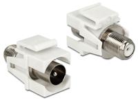 Delock 86335 F-inbouwmodule Keystone 1 stuk(s) - thumbnail