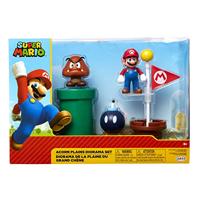 Super Mario Action Figure Set - Acorn Plains Diorama - thumbnail