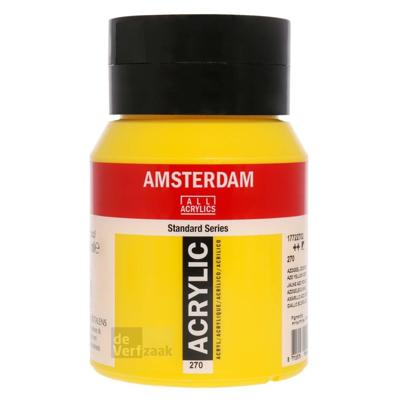 Royal Talens Amsterdam Acrylverf 500 ml - Azogeel Donker 270