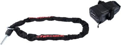 TRELOCK insteekketting "zr 355" plug-in chain zr355 150cm + saddle bag