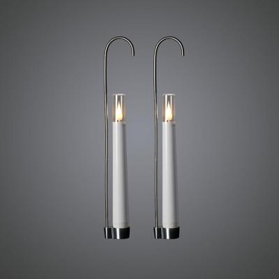 Konstsmide 1870-230 LED-kaars Set van 2 stuks Wit Warmwit Konstsmide 1870-230 LED-kaars Set van 2 stuks Wit Warmwit