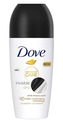 Dove Advanced Care Deodorant Roller Invisible Dry 50 ML bij Jumbo