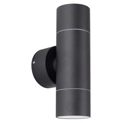 Ray Up en Down Muurlamp Zwart met LED